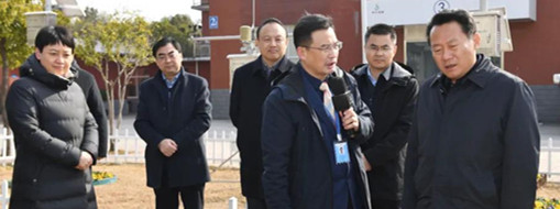 ?省委常委、市委書記虞愛華蒞臨中水三立調(diào)研指導(dǎo)