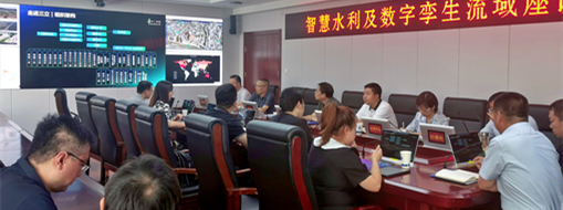 ?安徽省政協(xié)農(nóng)業(yè)和農(nóng)村委員會副主任、中水三立總裁李兵率隊赴甘肅省水利廳交流學(xué)習(xí)